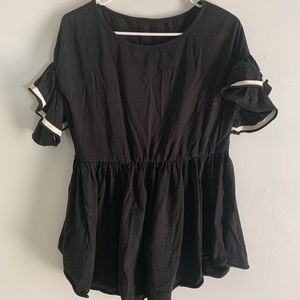 Black and White Shirt